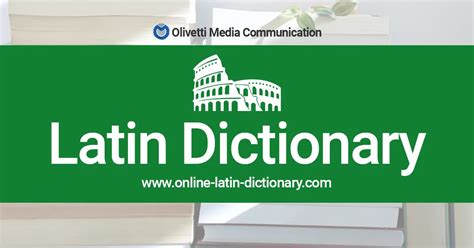 ONLINE LATIN DICTIONARY.